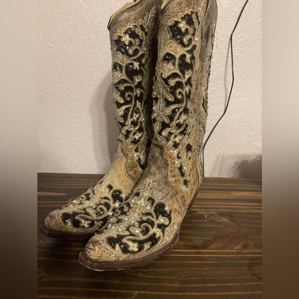 Corral western bling boots size 9